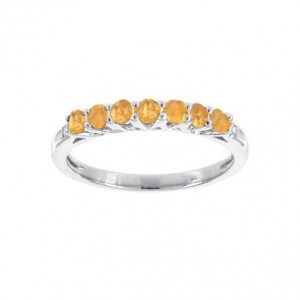 Stackable Citrine Band